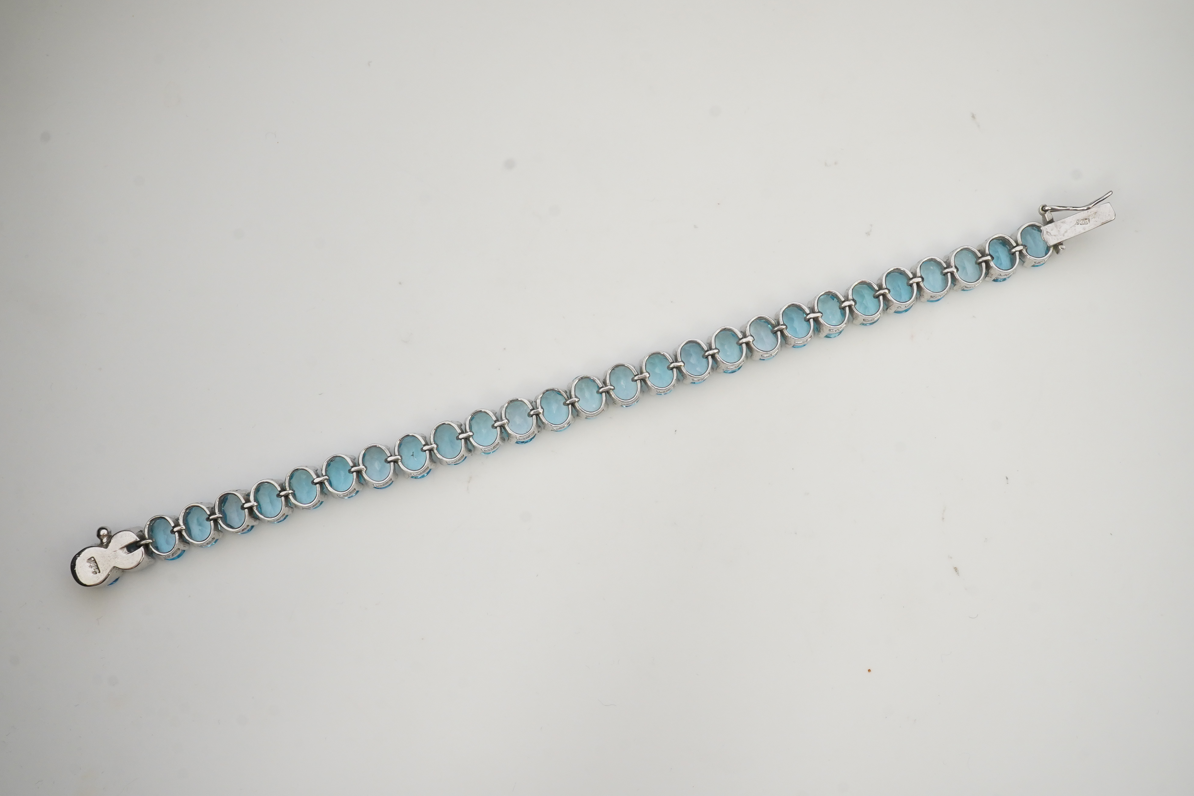 A blue topaz bracelet